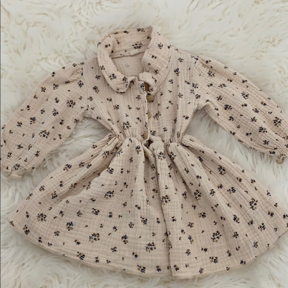 Sweet waffle floral dress!!!
